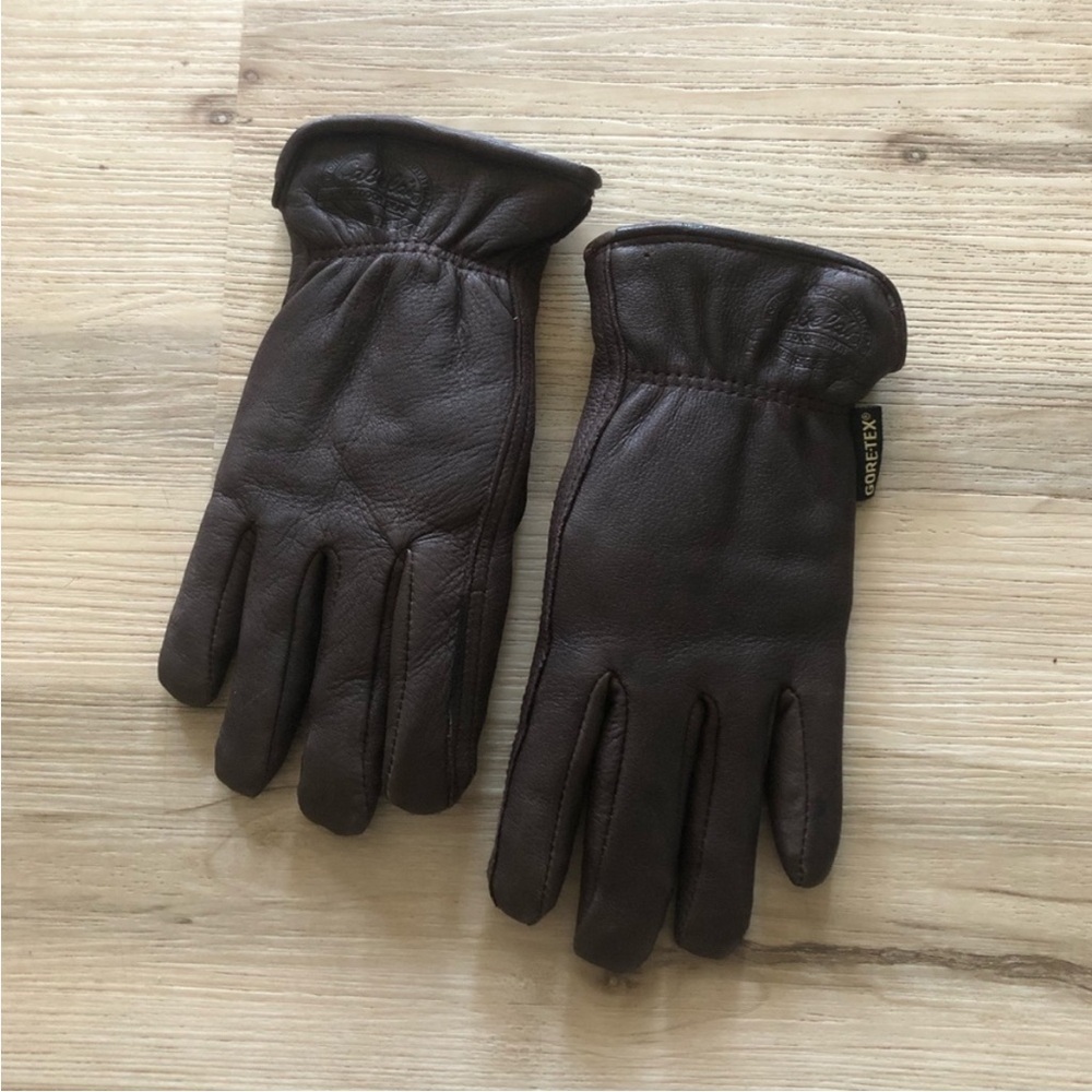 Cabela's Dark Brown Leather Gloves